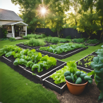 backyard vegetable garden